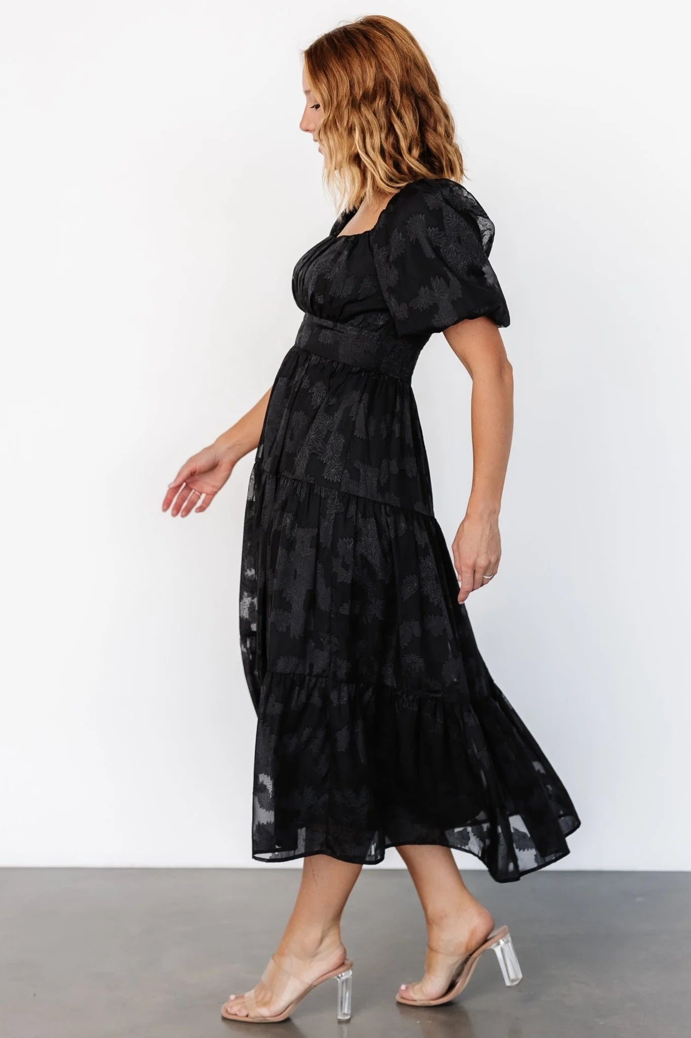 Mae Midi Dress | Black