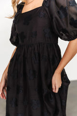 Daisy Short Dress | Black