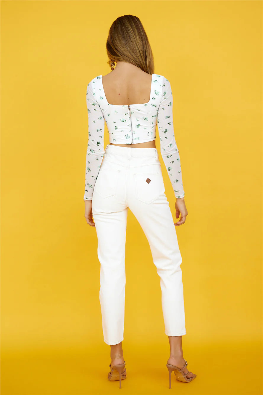 ABrand A 94 High Slim Stone White