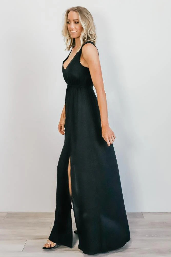 Hera Maxi Dress | Black