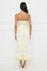 Desert Daze Maxi Skirt White
