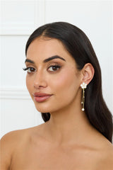 Tropical Island Earrings Gold