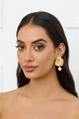 18k Gold Plated Solina Earrings Gold