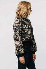 Salzburg Sweater | Black + Natural
