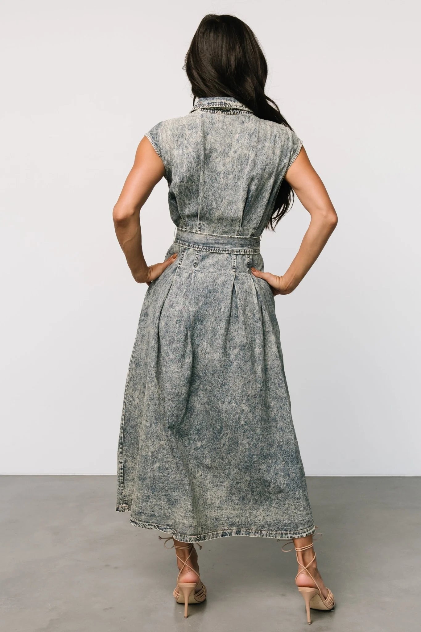Britney Denim Dress | Vintage Blue