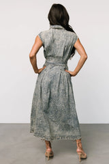 Britney Denim Dress | Vintage Blue