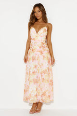 Travel To Me Maxi Dress Yellow