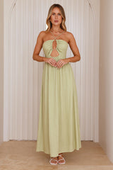 Coastlines Maxi Dress Sage