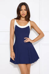 Ace The Game Romper Navy