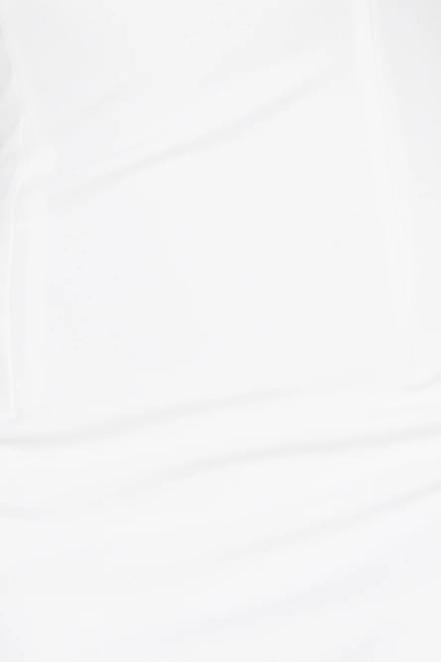 Back To Staples Maxi Dress White