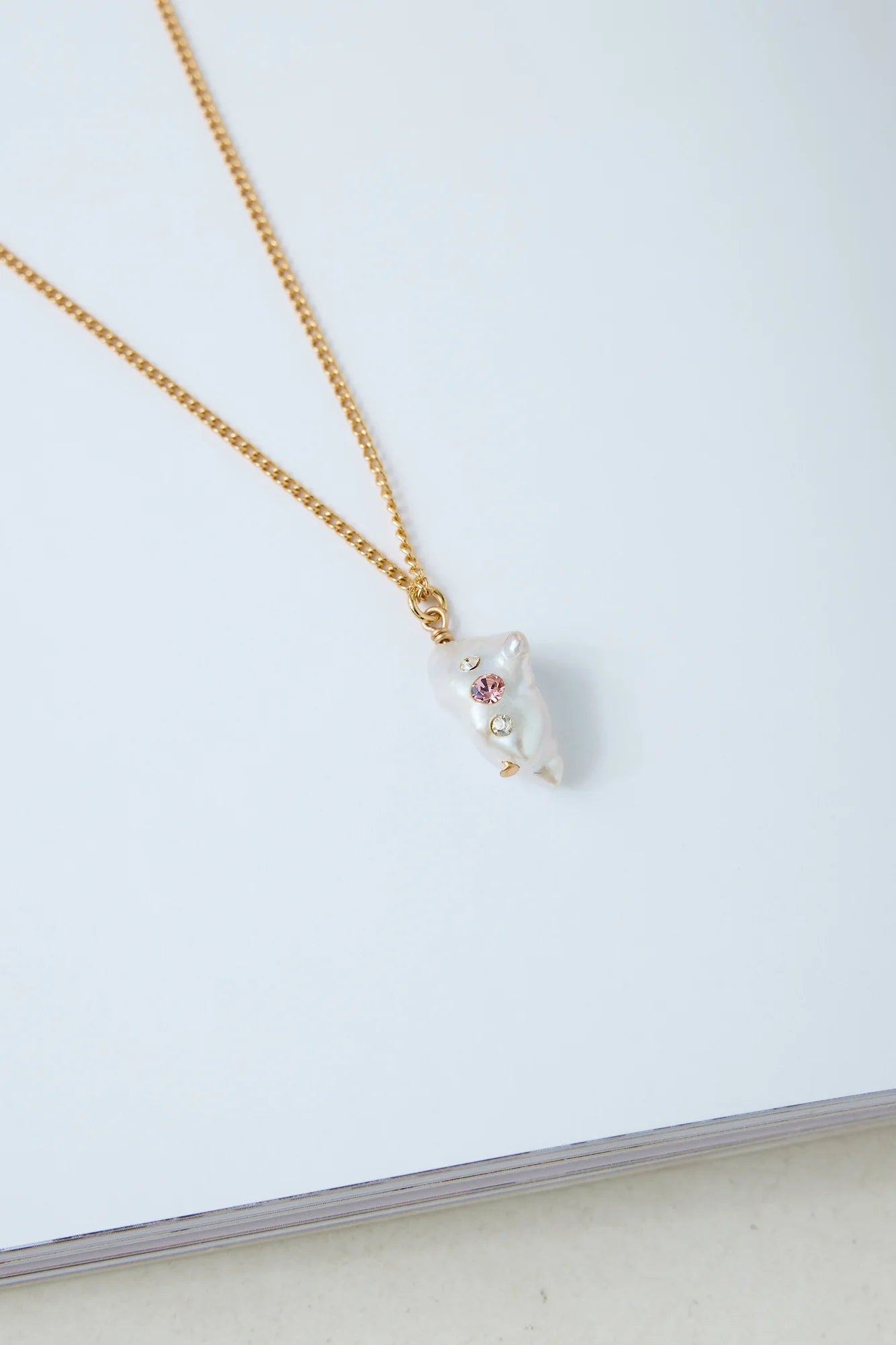 18k Gold Plated Daniella Necklace Gold
