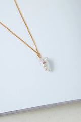 18k Gold Plated Daniella Necklace Gold