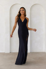 Where Sparks Fly Maxi Dress Black
