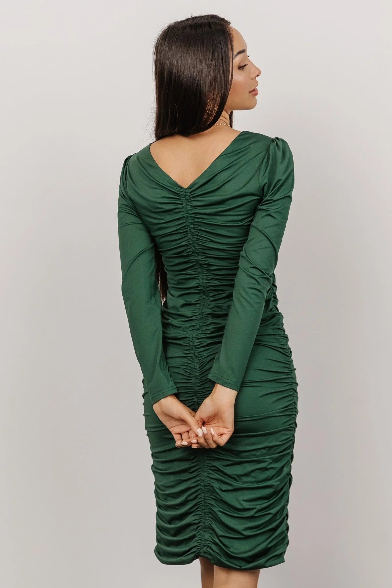 Camden Town Midi Dress | Green