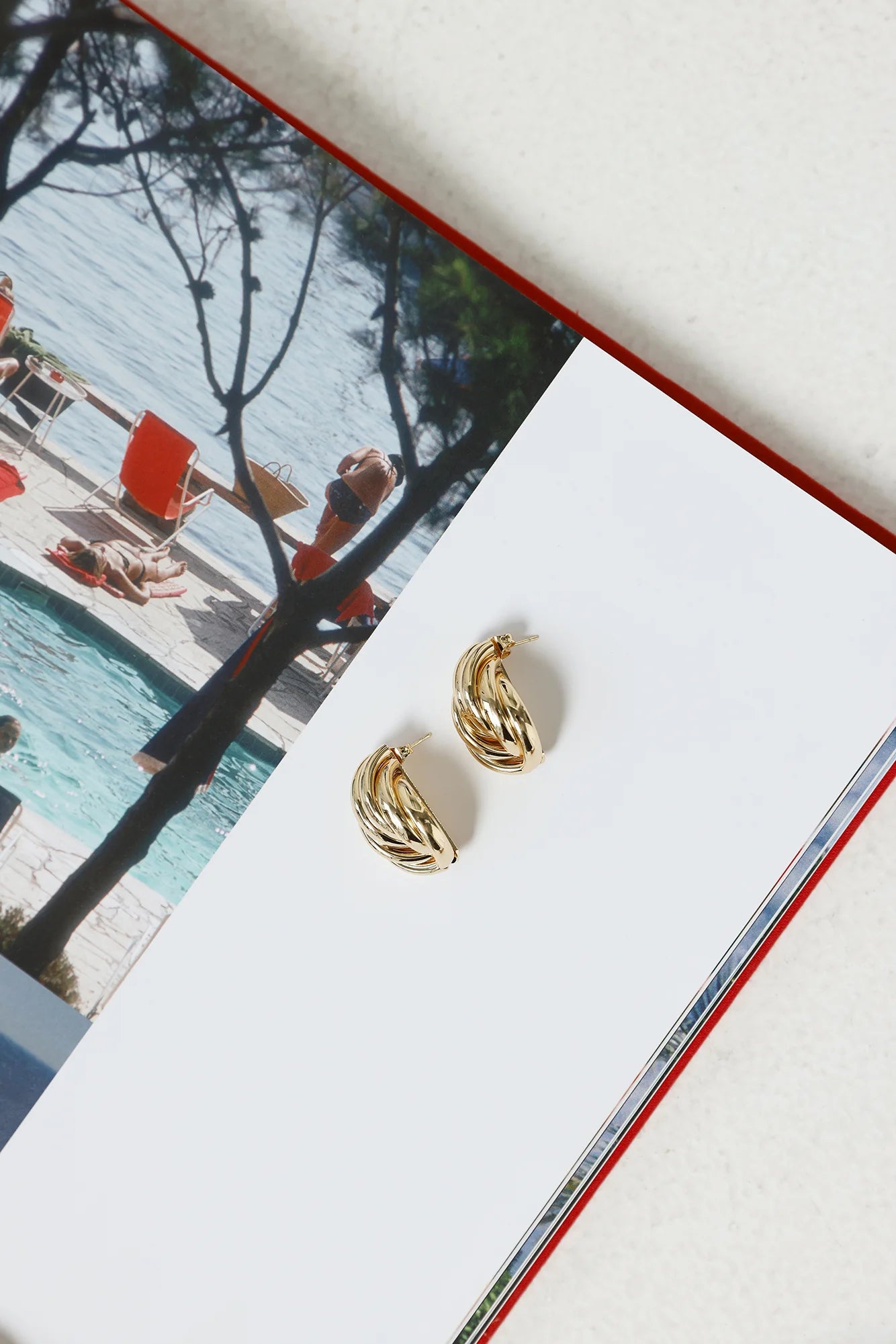 18k Gold Plated Seraphine Earring Gold