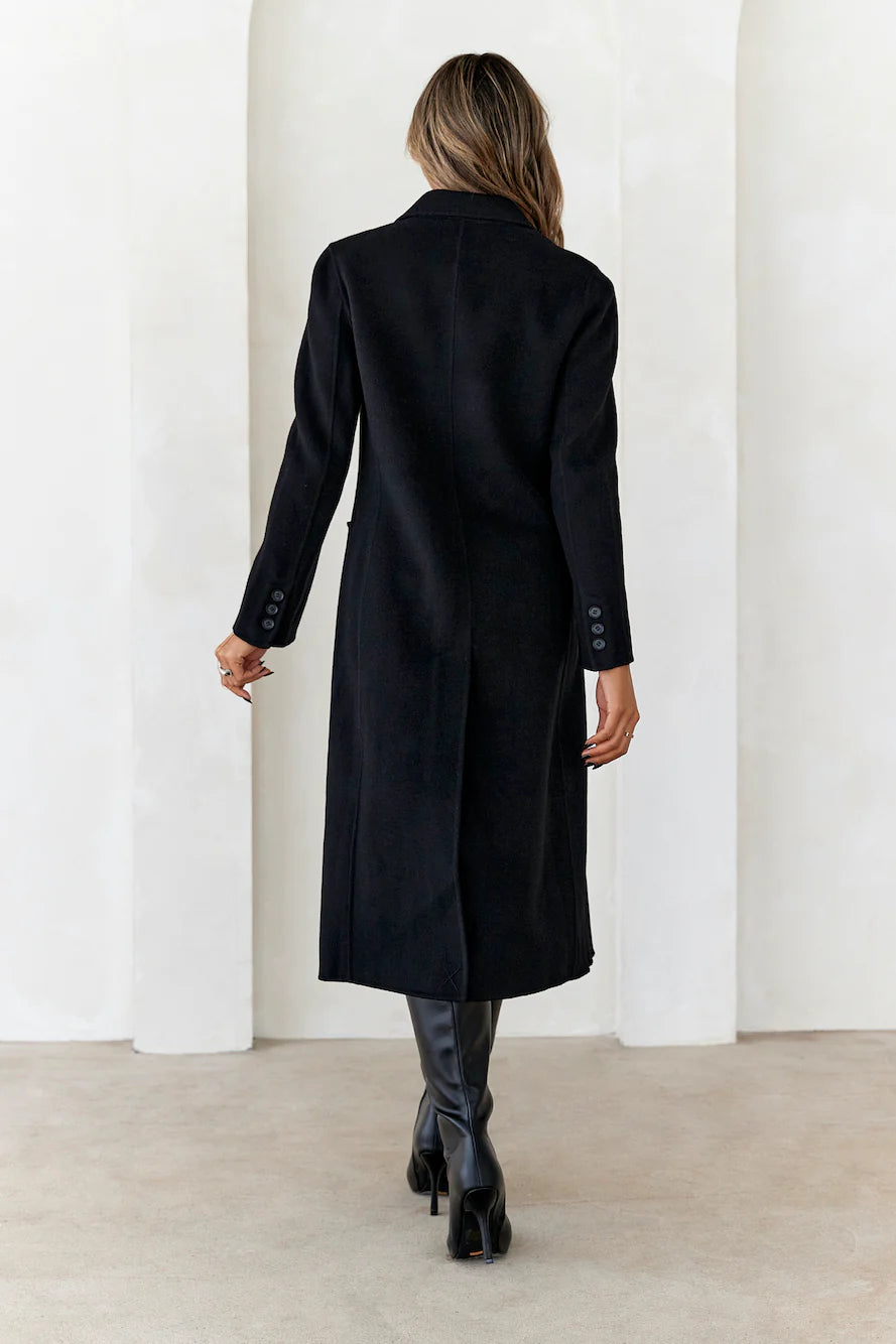 Allured Coat Black