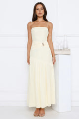Fire Nights Maxi Dress Yellow