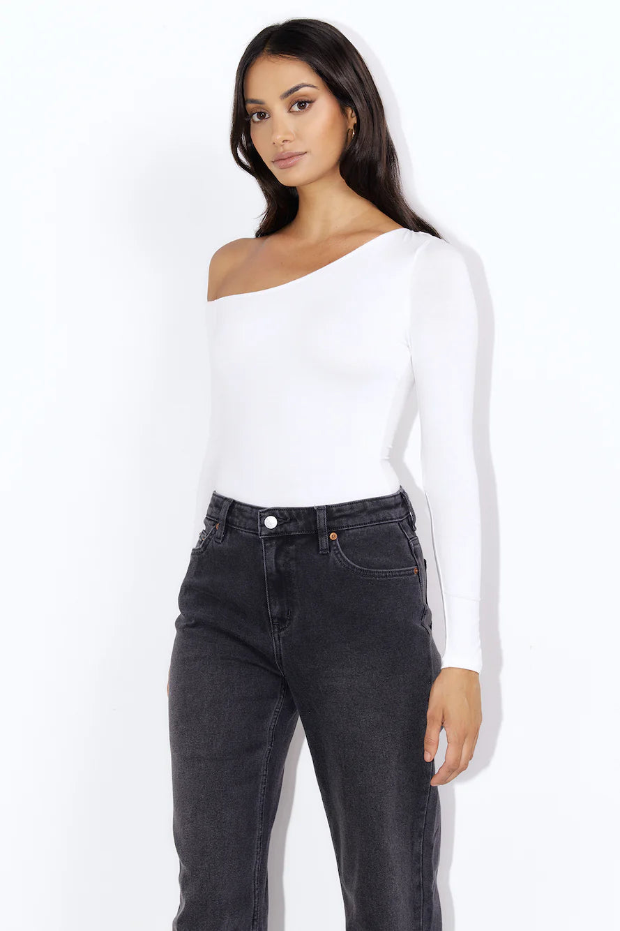 Fashion Basics Bodysuit White