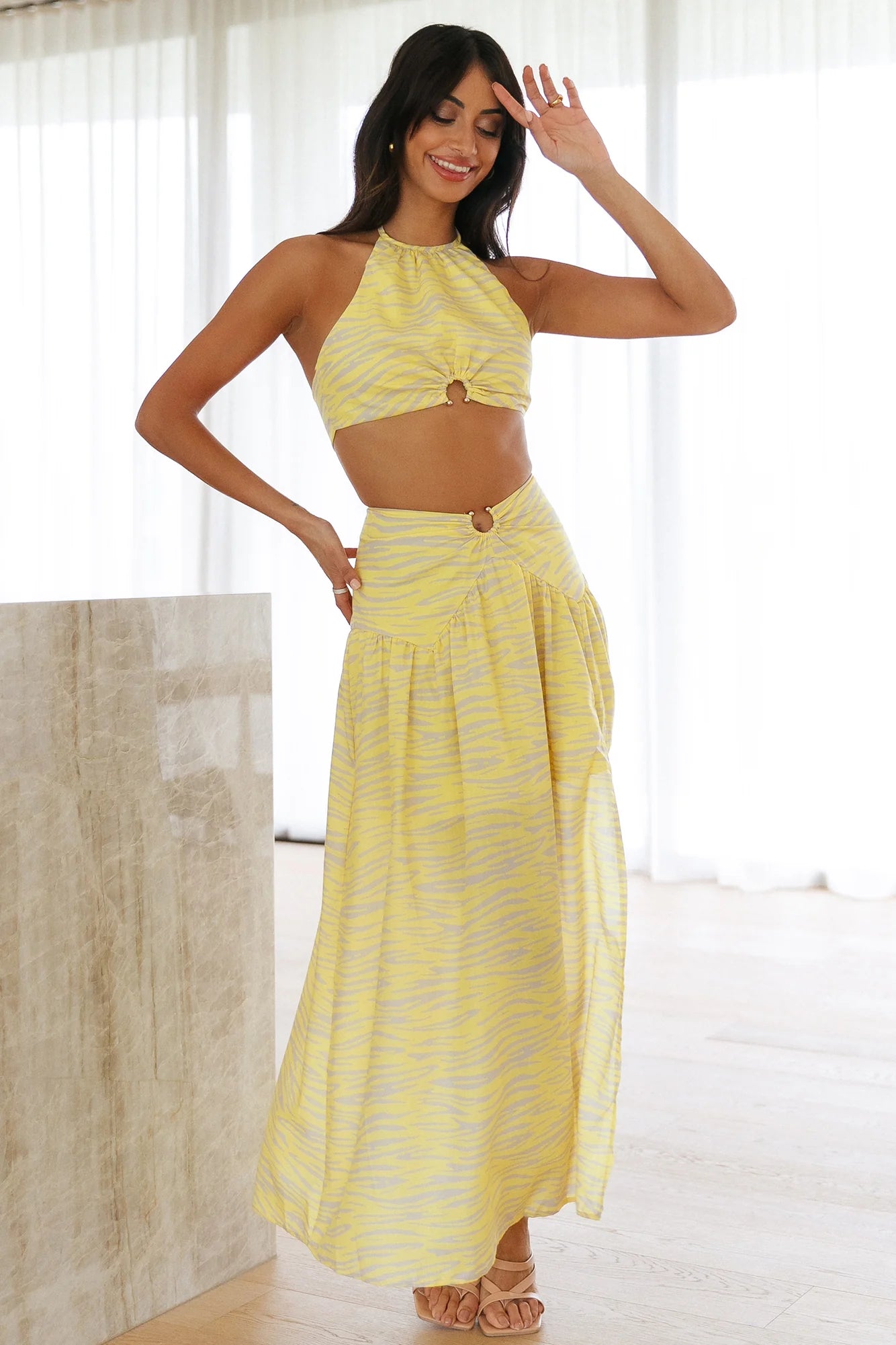 Boldest Move Crop Yellow