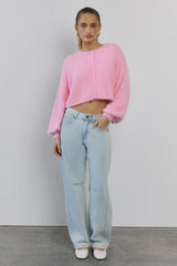Cloud Nine Fluffy Cardigan Pink