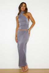 Fashion Retreat Crop Top Charcoal