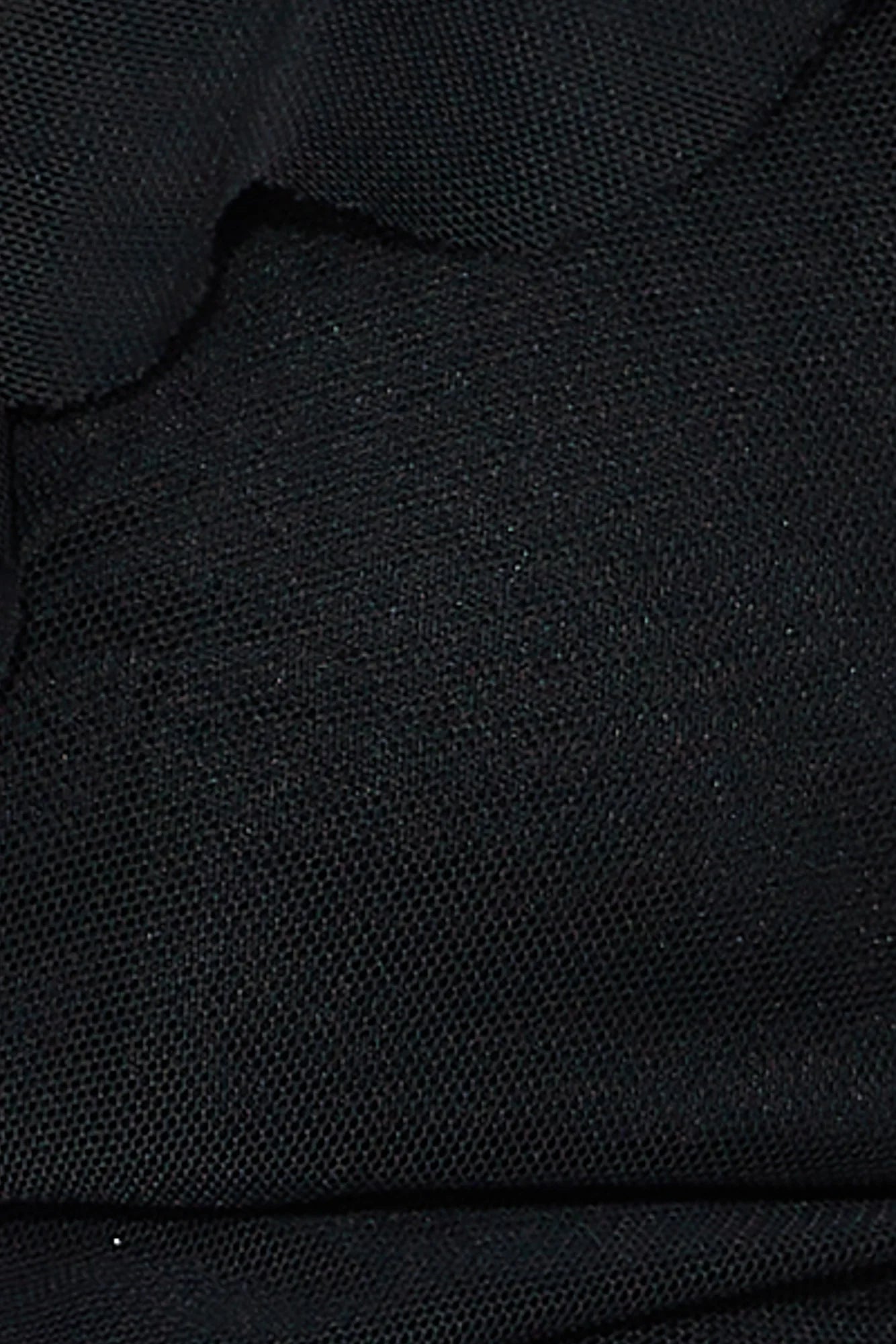 City Escape Mesh Top Black