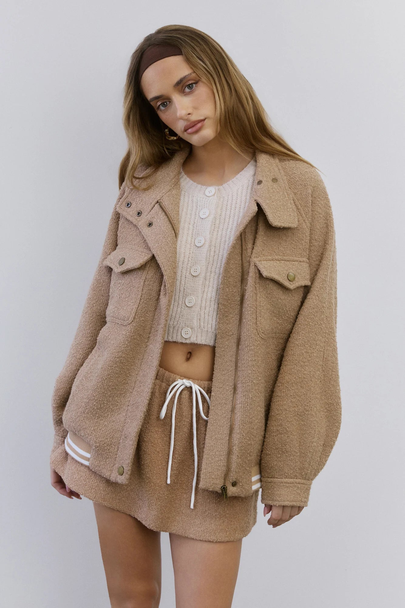 Winter Whimsy Jacket Caramel