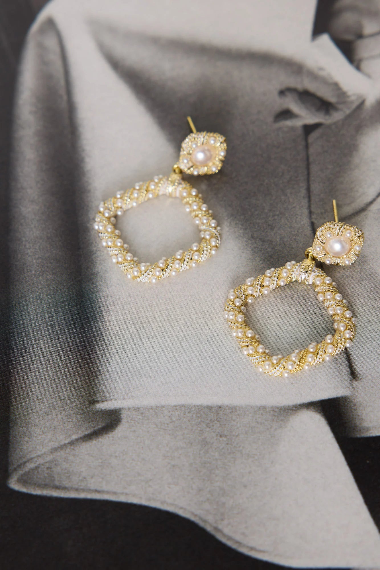 18k Gold Plated Jayde Earrings Gold