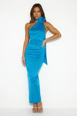 Sweet Charming Maxi Dress Blue