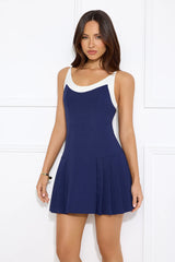Ace The Game Romper Navy