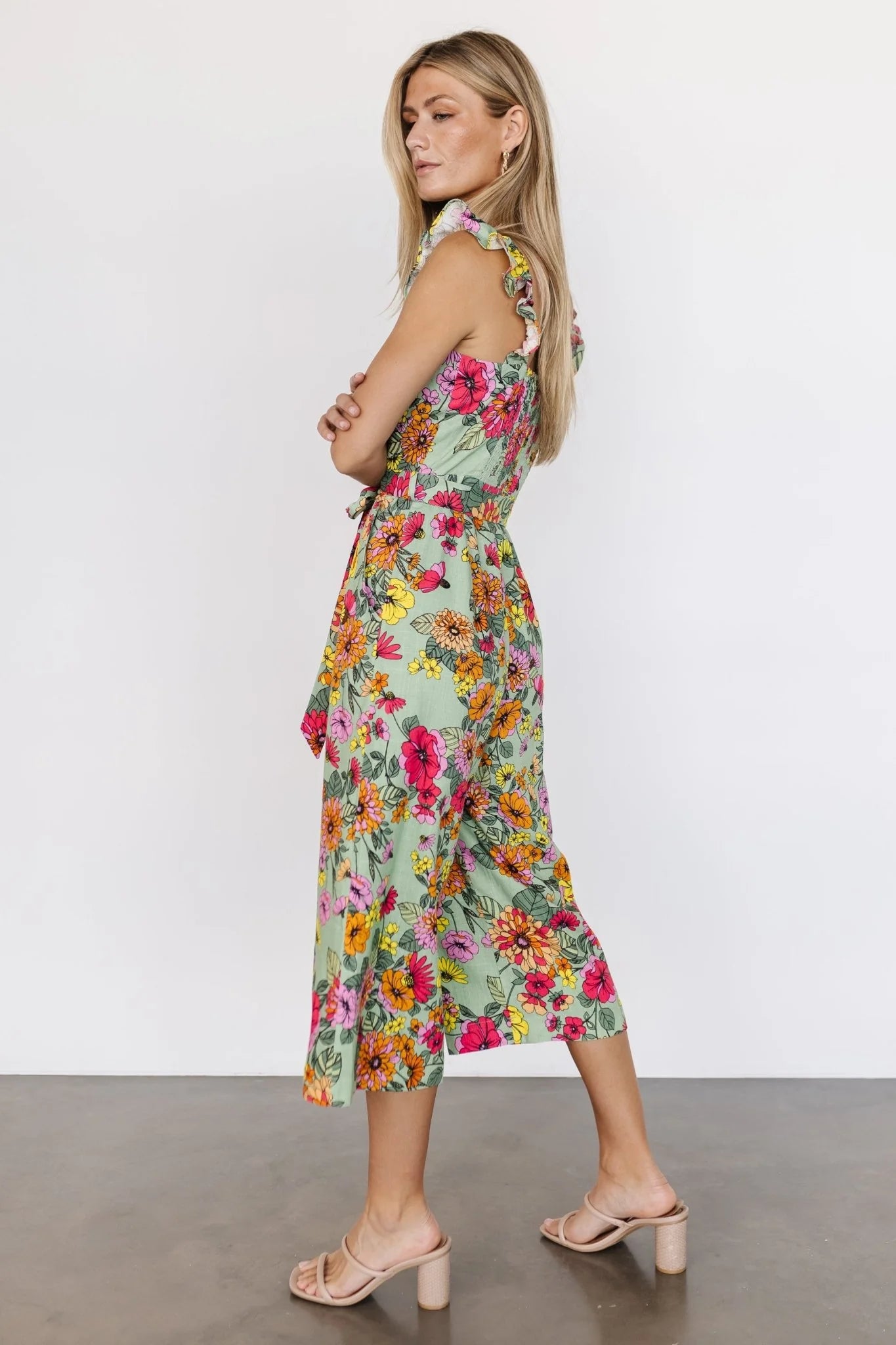 Gemma Jumpsuit | Sage Multi