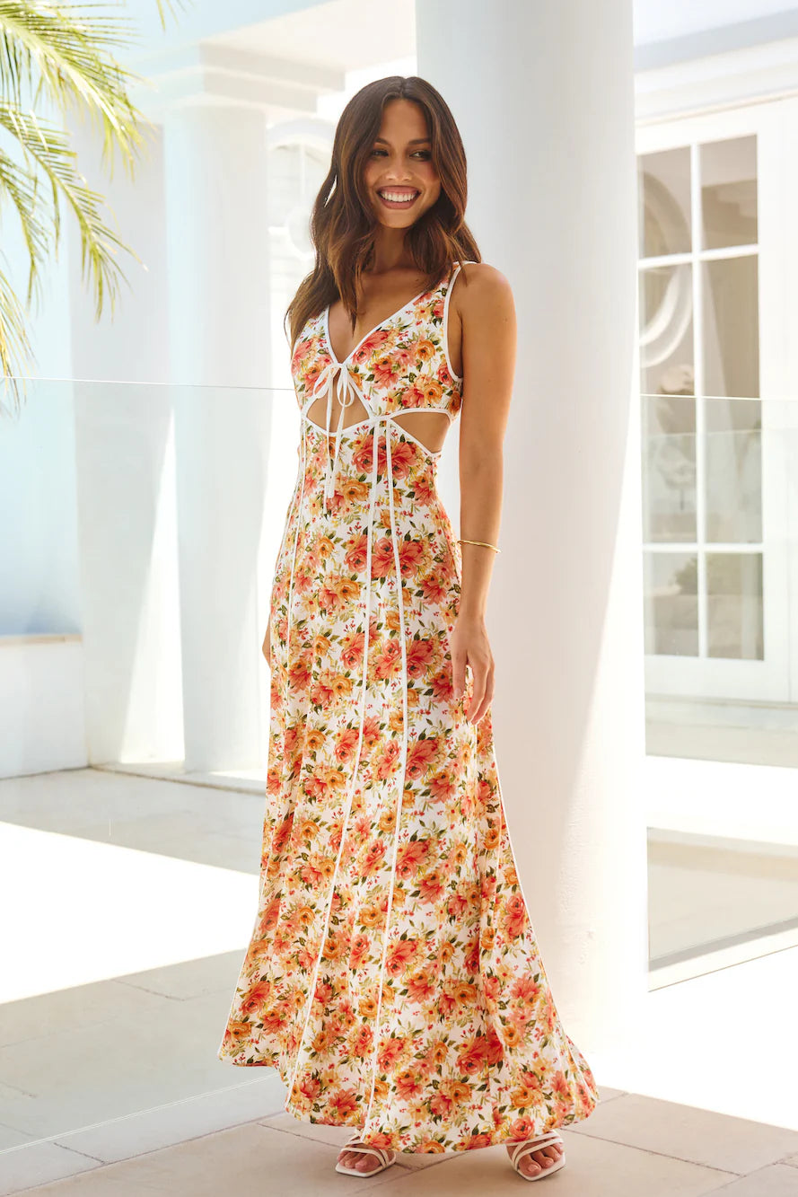 Energy Of Wildflowers Maxi Dress Floral