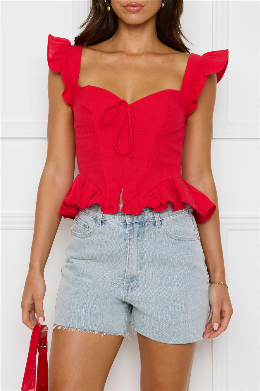 Forever And A Day Top Red