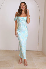 Feeling The Love Maxi Dress Green