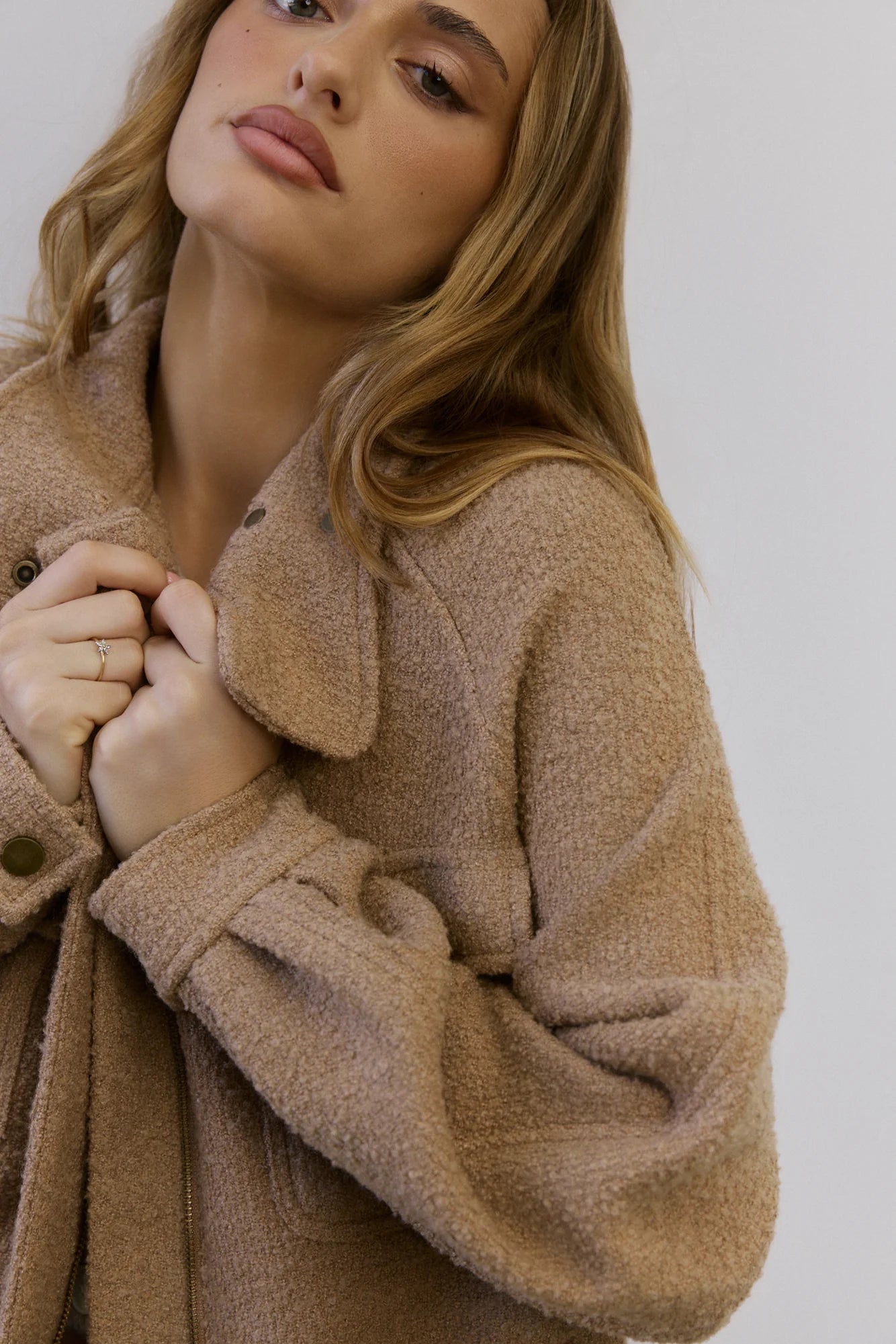 Winter Whimsy Jacket Caramel