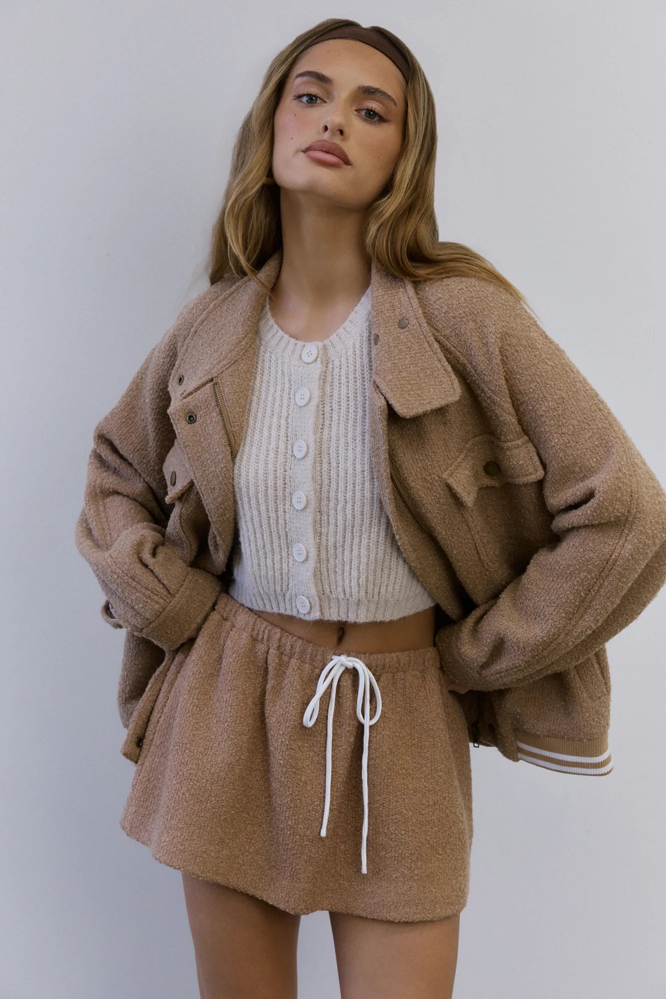 Winter Whimsy Jacket Caramel