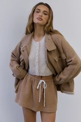 Winter Whimsy Jacket Caramel