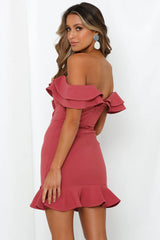 Carrying Your Love Dress Rose