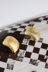 18k Gold Plated Classy Wardrobe Earrings Gold