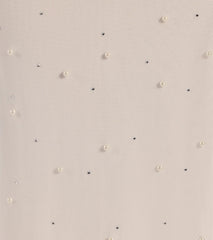 Milena Faux Pearl Mesh High Slit Mermaid Dress