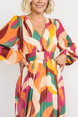 Lawson Maxi Dress | Green Multi
