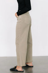 Spence Denim Pants | Olive