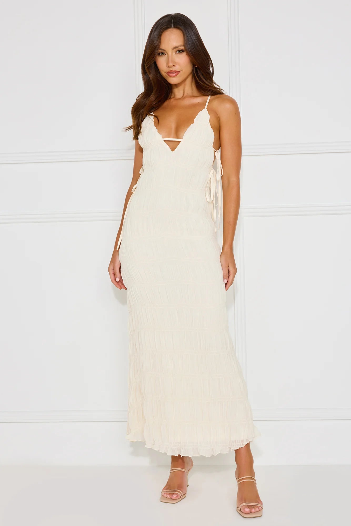 Breezy Basics Maxi Dress Beige