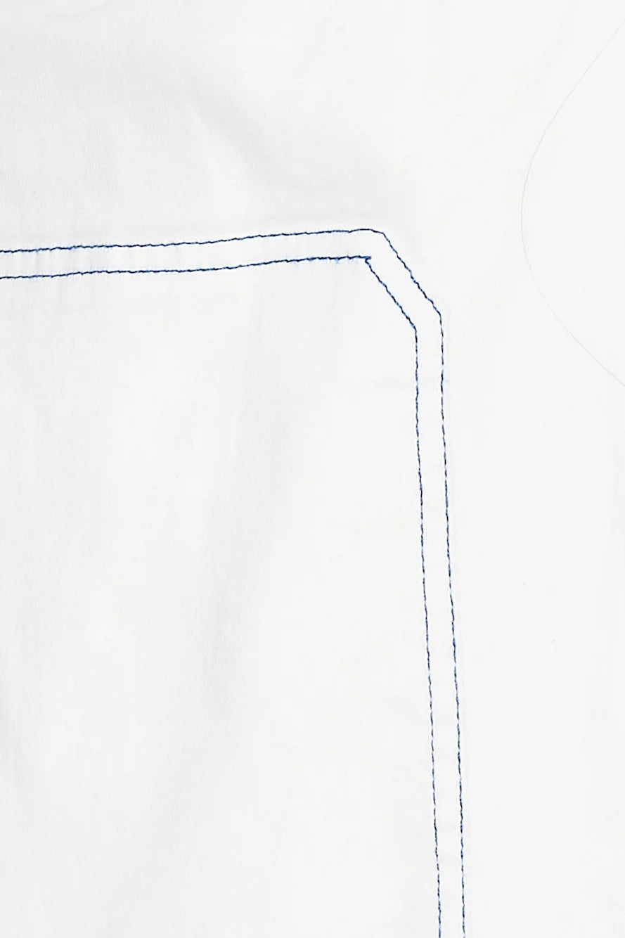 Walking Out Shirt Top White