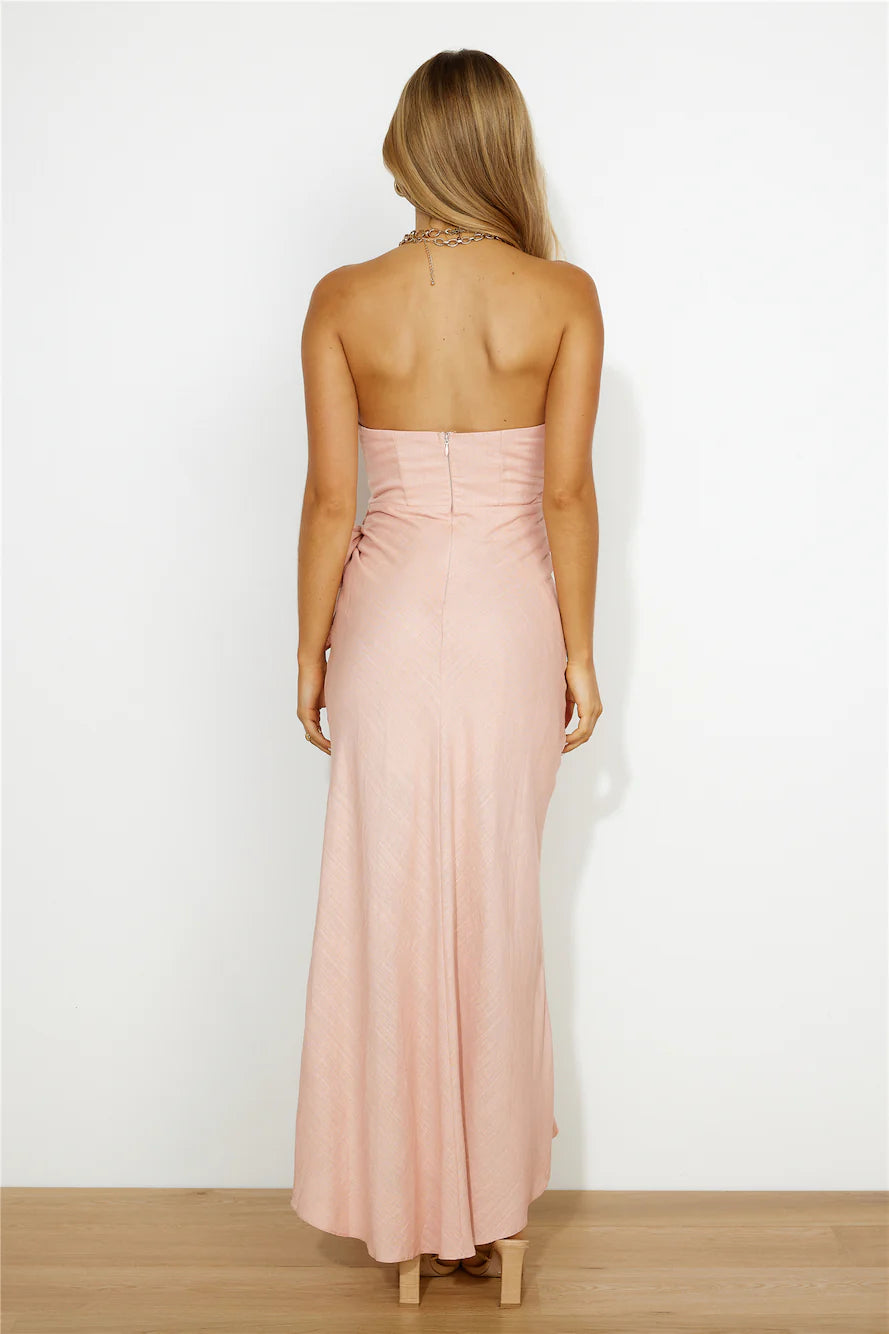 Country Love Midi Dress Apricot