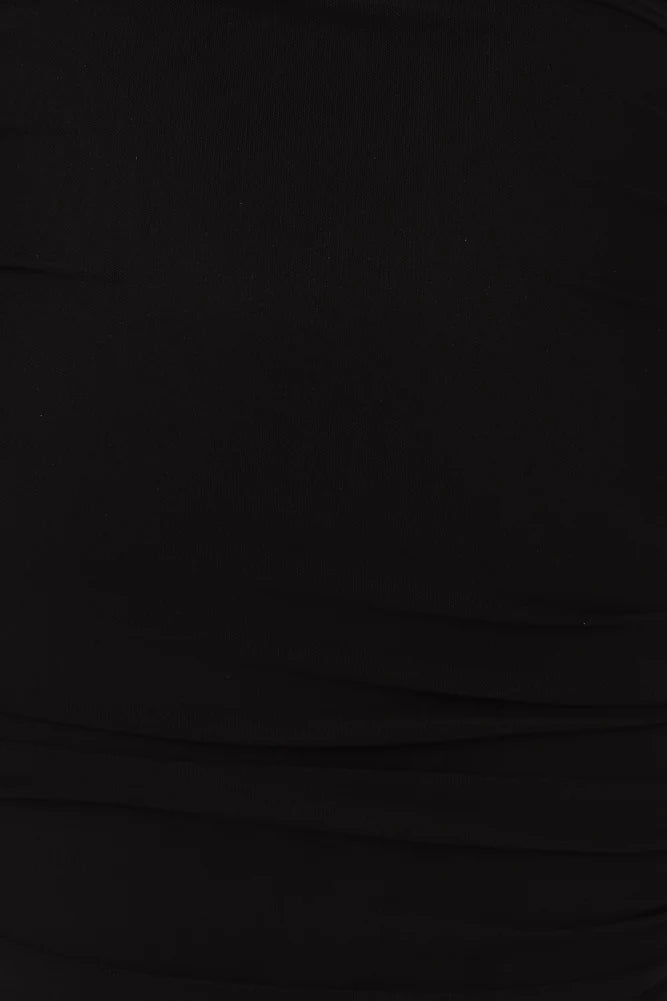 All For The Best Midi Dress Black