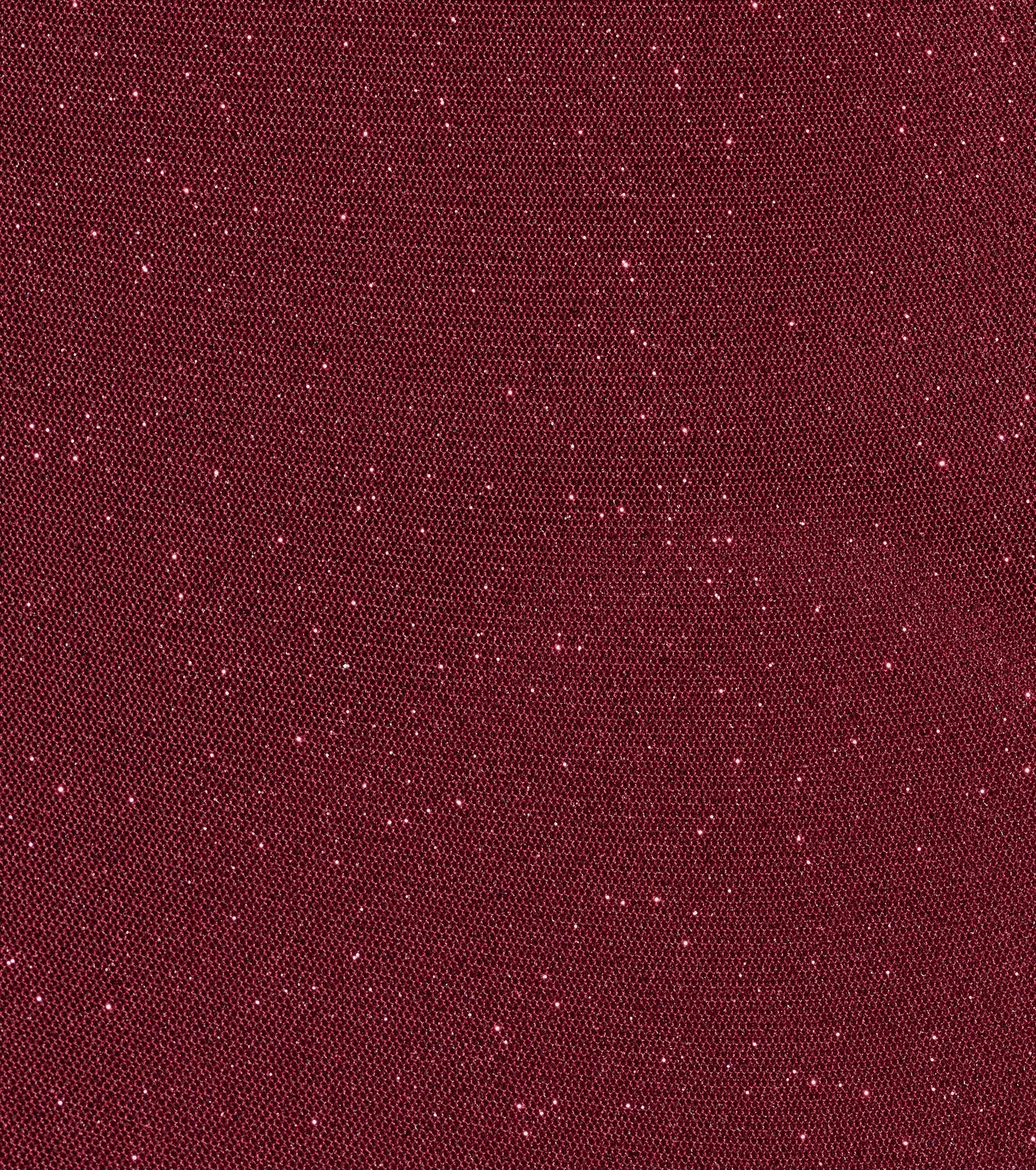 Glam Affair Cold-Shoulder Glitter Mesh Mini Dress