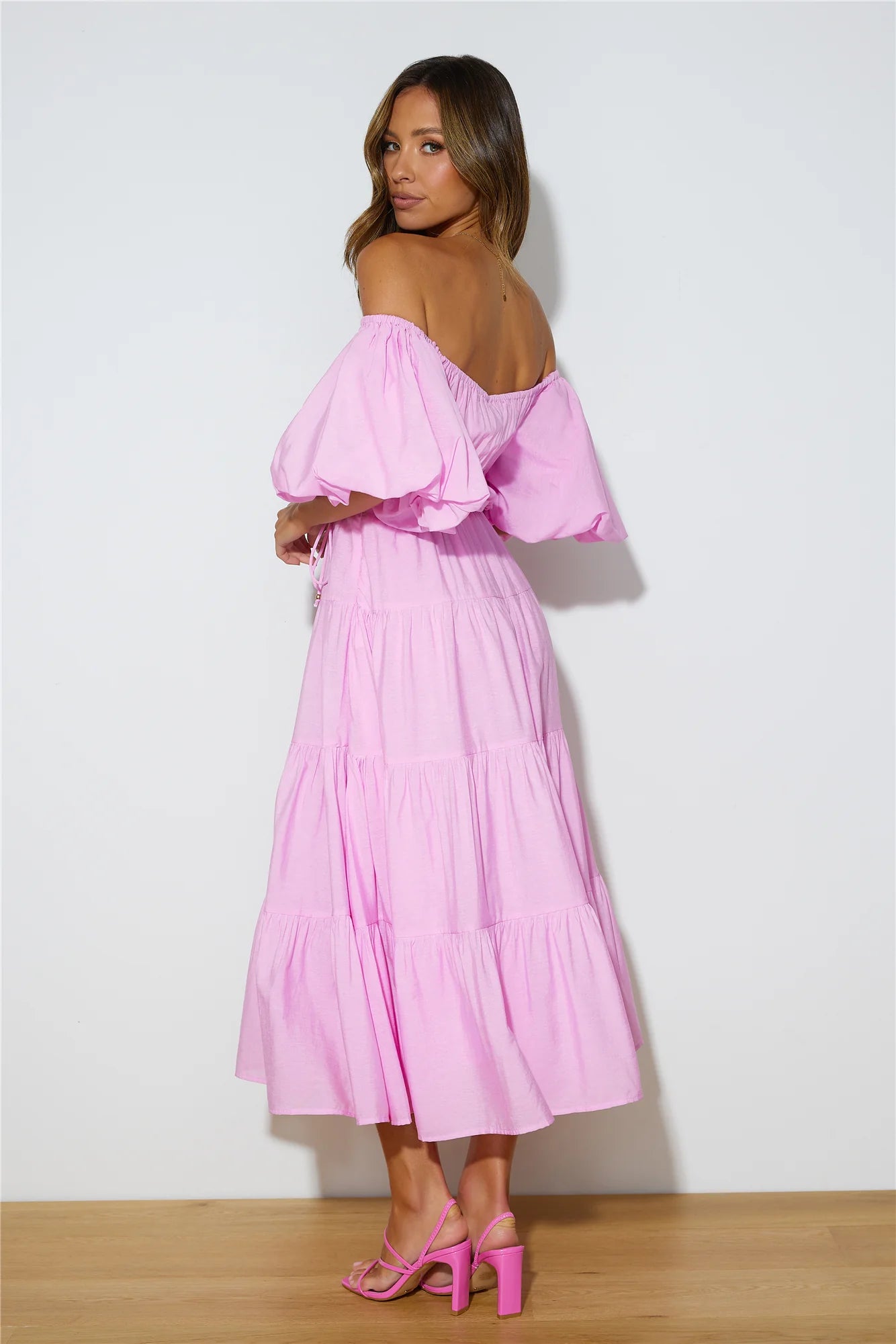 Dessert Run Maxi Dress Pink