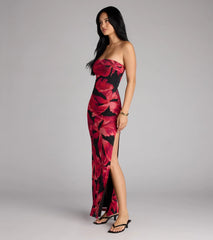 Own The Moment Tube Floral Maxi Dress