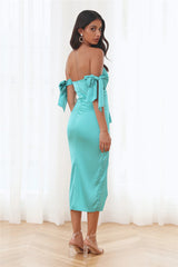 Enchanted Moment Midi Dress Jade